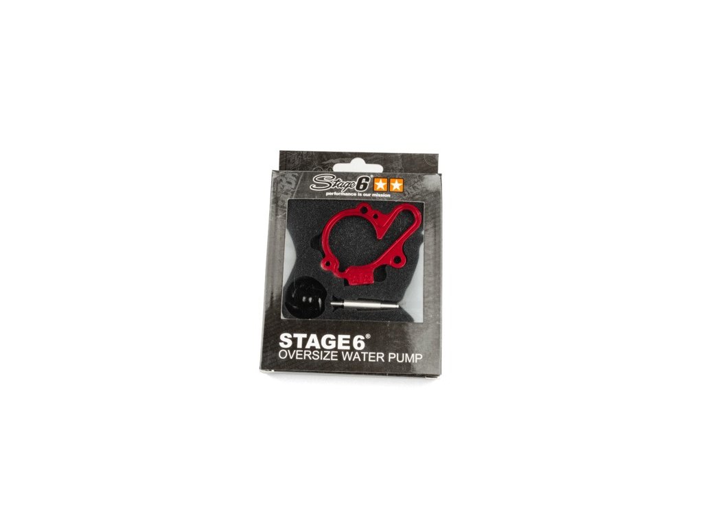 Vodní pumpa s vysokým výkonem Stage6 červená AM6