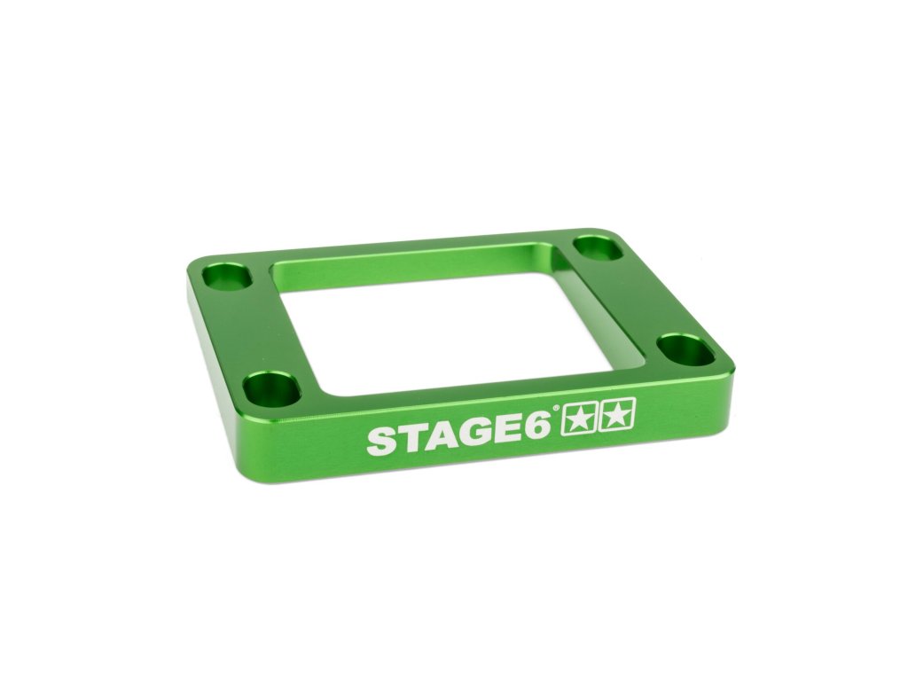 Podložka pod klapky 5° sklon AM6 / Derbi Stage6 zelená