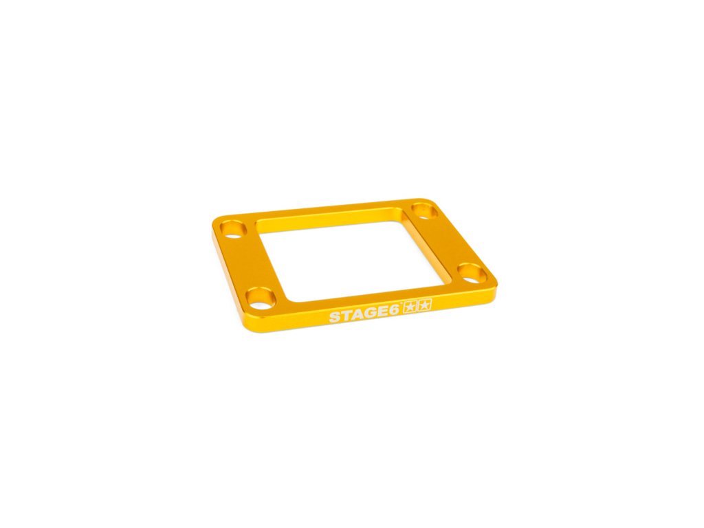 Podložka pod klapky 5 mm AM6 / Derbi Stage6 žlutá