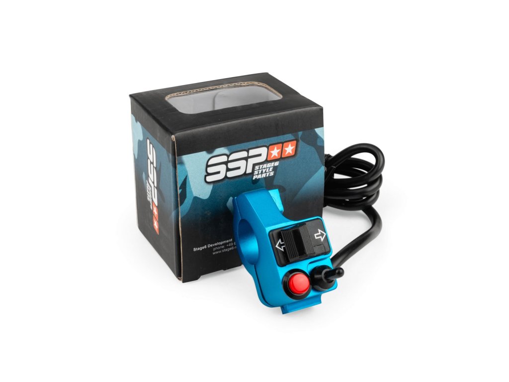 Univerzální přepínač Stage6 modrý