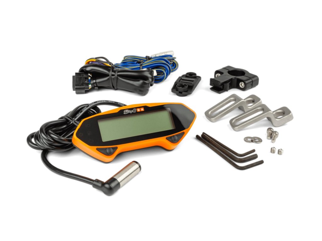 Tachometr Stage6 racing oranžová