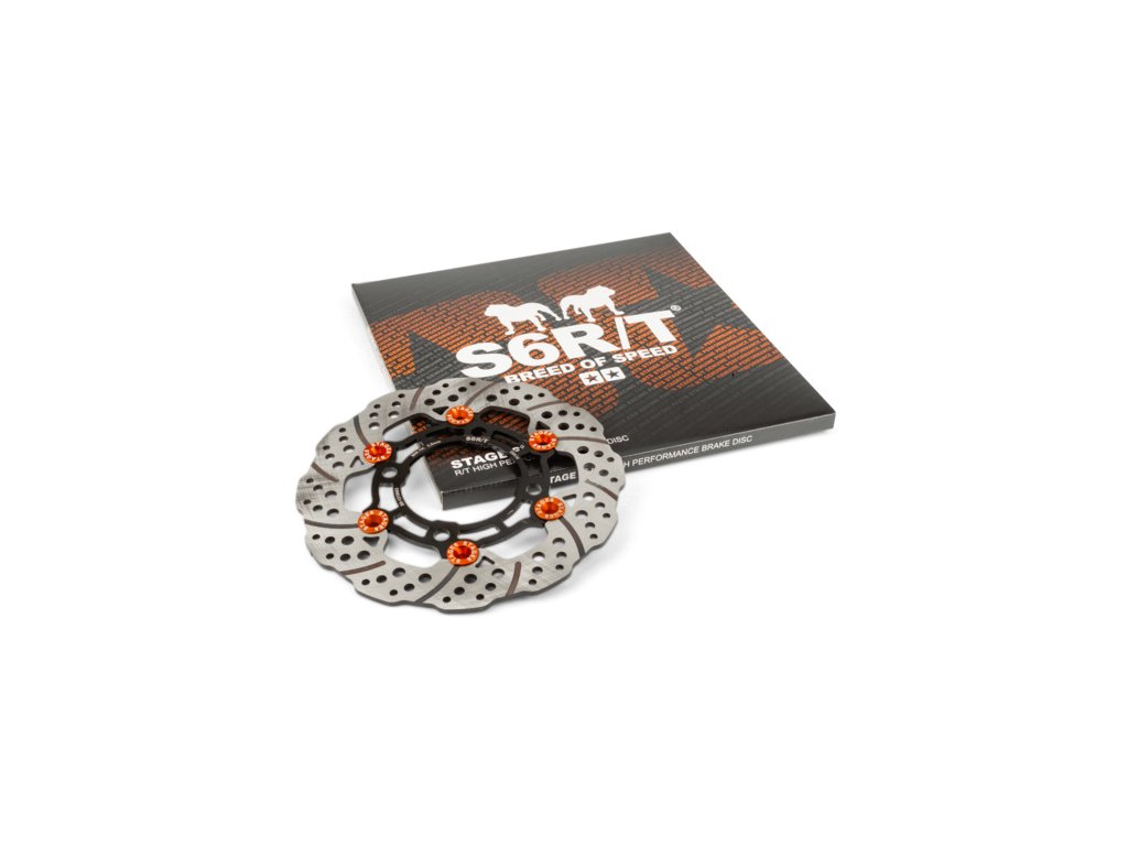 Brzdový kotouč Stage6 R/T plovoucí 220mm 4-díra Pit Bike