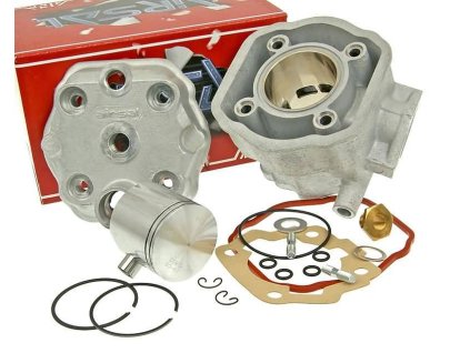 Válec Airsal Tech-Piston 72.4cc 48mm Derbi Senda GPR, Gilera GSM SMT RCR Zulu EBE, EBS
