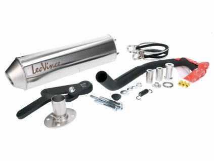 Výfuk LeoVince HandMade Titan, Kymco, China 4T