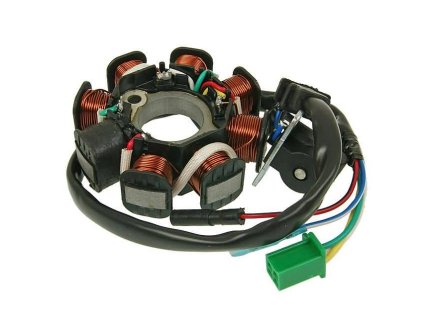 Stator zapalování, 8 cívek, GY6 125/150ccm