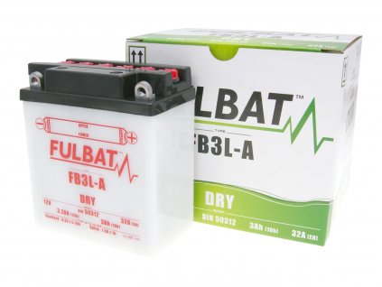 FB550589 - Baterie Fulbat FB3L-A, včetně kyseliny