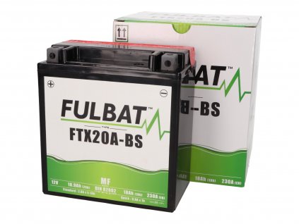 FB550808 - Baterie Fulbat FTX20A-BS bezúdržbová