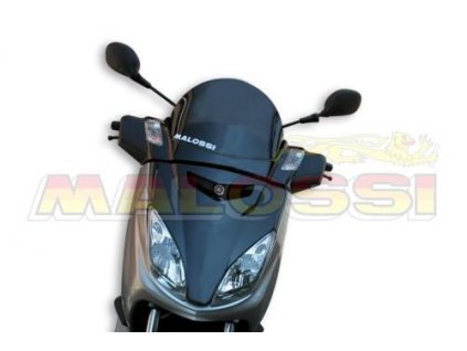 Větrný štítek Malossi MHR, černý, Yamaha X Max