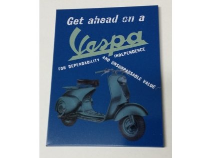 Magnetka Forme, get ahead on a Vespa