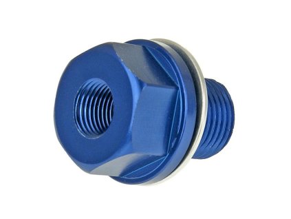 Výpustný šroub se závitem pro čidlo teploty Koso PT1/8 - M14x1.25
