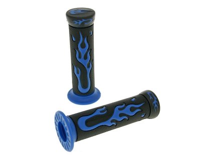 Gripy Flame černá, modrá