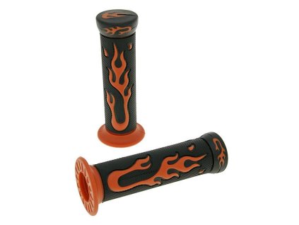 Gripy Flame černá, orange