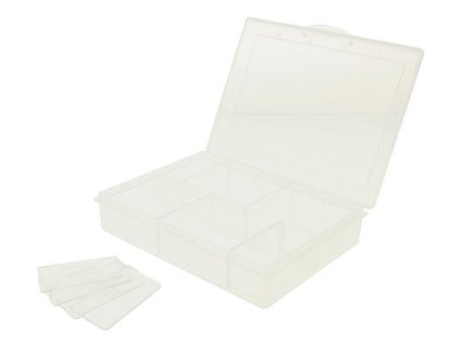 Krabička na malé součástky 140x140x30mm