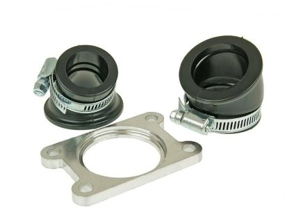 Příruba sání racing s adaptéry 24/32mm, Minarelli AM, Generic, KSR-Moto, Keeway, Motobi, Ride, CPI 1E40MA 1E40MB