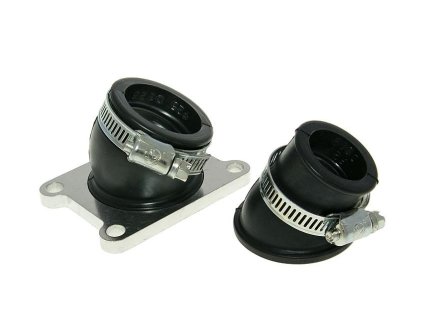 Příruba sání racing s adaptéry 24/32mm Derbi D50B0, EBE, EBS