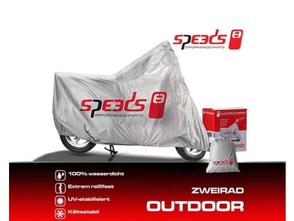 Plachta na skútr / moto, venkovní, velikost M - 225x90x117cm