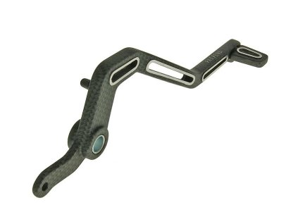 222150 brzdovy pedal alu carbon look mbk x power yamaha tzr