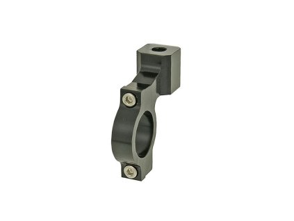 222252 objimka pro zrcatko cnc 22mm m8 pravy zavit cerna