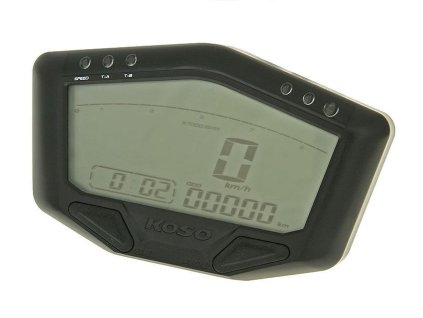 Multifunkční tachometr Koso DB-02R Road 12V version