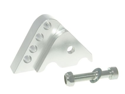 224589 podlozka pod pruzinu cnc 4 diry stribrna minarelli horizontal