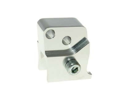 224697 podlozka pod pruzinu cnc 2 diry stribrna peugeot horizontal