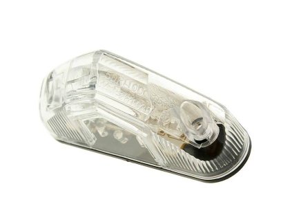 Zadní světlo LED čirý 83x22mm s osvětlením SPZ univerzální