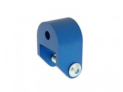 21345 - Podložka pod tlumič CNC 40mm modrá Piaggio