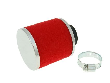 Vzduchový filtr Big Foam 28-35mm přímý červená