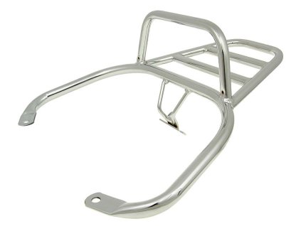 Držák na kufr chrom Vespa S, LX, LXV