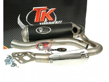 Q4T11-N - Výfuk Turbo Kit Quad / ATV, Suzuki LZ, LTZ 400, Kawasaki KXF 400