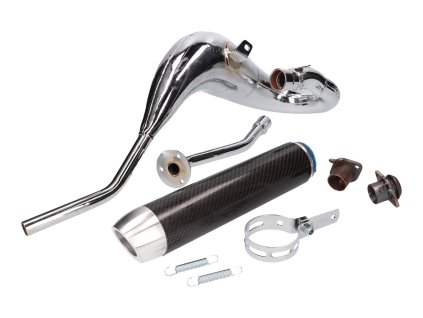 Výfuk Turbo Kit Bufanda Carreras 80, Derbi Senda (00-), Aprilia RX, SX, Gilera RCR, SMT, Zulu