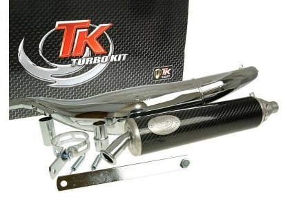 H10064-Q - Výfuk Turbo Kit Road RQ chrom, Aprilia RS50 (00-05)