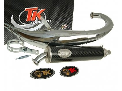 H10085-Q - Výfuk Turbo Kit Bajo RQ chrom, Derbi Senda DRD (06-)