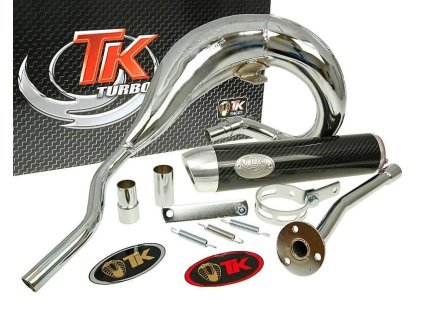 Výfuk Turbo Kit Bufanda RQ chrom, Aprilia RX 50 (99-05)