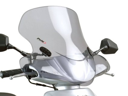 Plexi Puig City Touring kouřové, Peugeot Vivacity 50, 100, 125 (00-08)