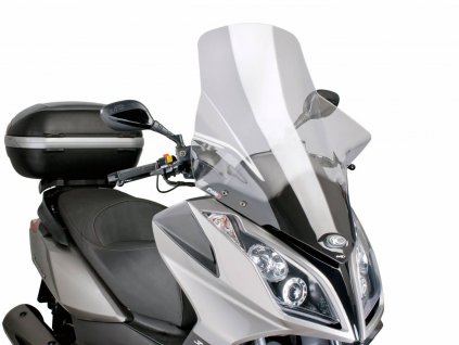 PUI6790W - Plexi Puig V-Tech Line Touring čiré, Kymco Downtown 125i, 300i ABS 09-14