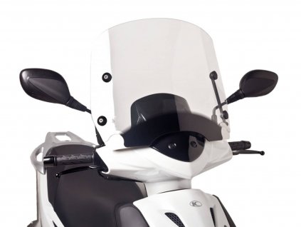 PUI6851W - Plexi Puig T.S. čiré, Kymco Agility City, RS, DJ S 50, 125 (11-14)