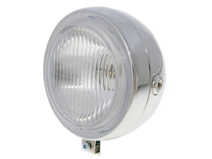 Přední světlo kulaté chrom Puch, Kreidler, Zundapp