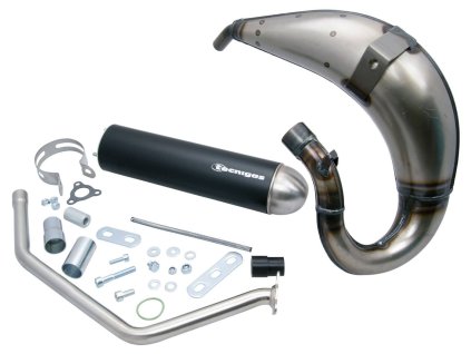 Výfuk Tecnigas E NOX Steel pro Rieju MRX RR SMX Spike2 MH Furia Peugeot XP6