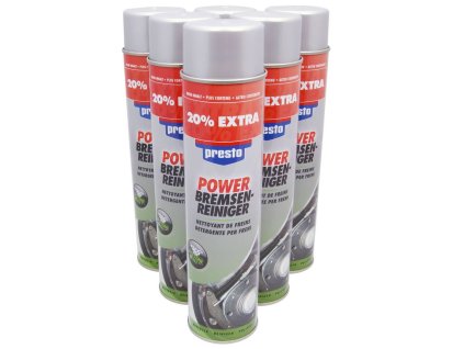 235725 odmastovaci sprej cistic brzd presto 6x600ml