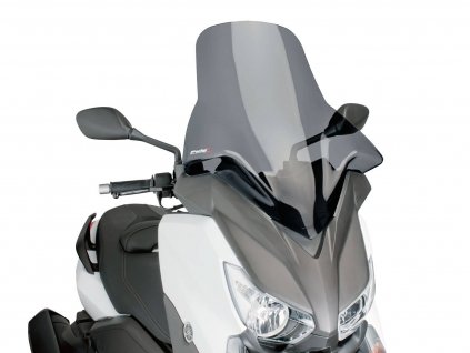 Plexi Puig V-Tech Line Touring tmavě kouřové, Yamaha X-Max 125, 250, 400 2014-