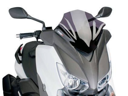 Plexi Puig V-Tech Sport tmavě kouřové, Yamaha X-Max 125, 250, 400 14-