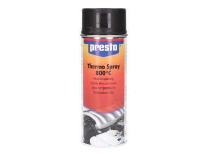 33620 - Žáruvzdorná barva Presto matná černá 800°C 400ml