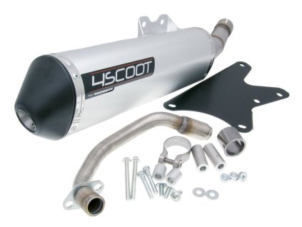 Výfuk Tecnigas 4SCOOT, Piaggio Leader 125-200ccm