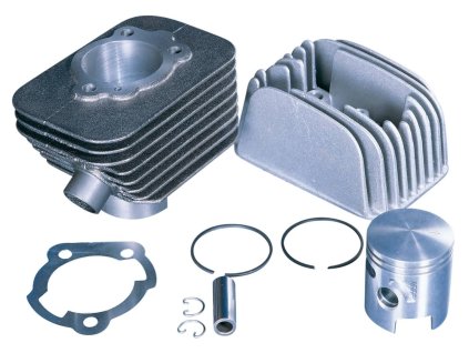 Válec Polini racing, litina 63cc 10mm čep, Piaggio Ciao