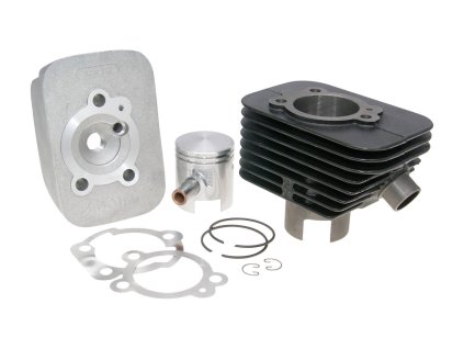 Válec Polini racing, litina 63cc 12mm čep, Piaggio Ciao