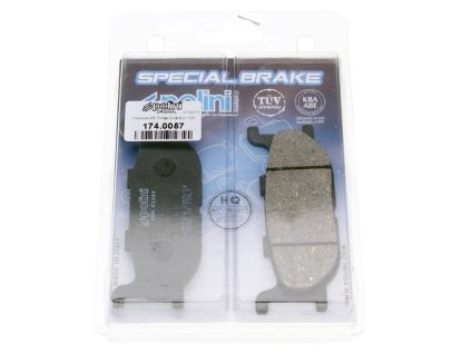 Brzdové destičky Polini organic, Yamaha Majesty 400, T-Max 500