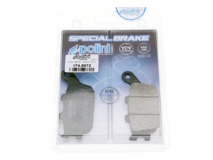 Brzdové destičky Polini organic, Honda Forza Jazz (00-04)