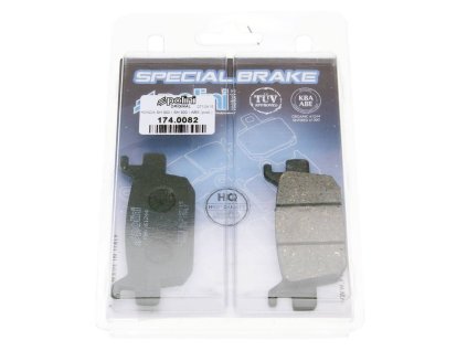 Brzdové destičky Polini organic, Honda Forza Jazz NSS, S-Wing FES