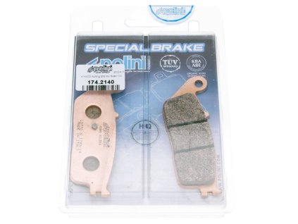 Brzdové destičky Polini sintr, Kymco Xciting 400i, Daelim, Kawasaki